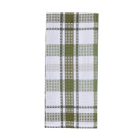 Hayes Plaid Waffle Dishtowels - Set of 2 Park Designs