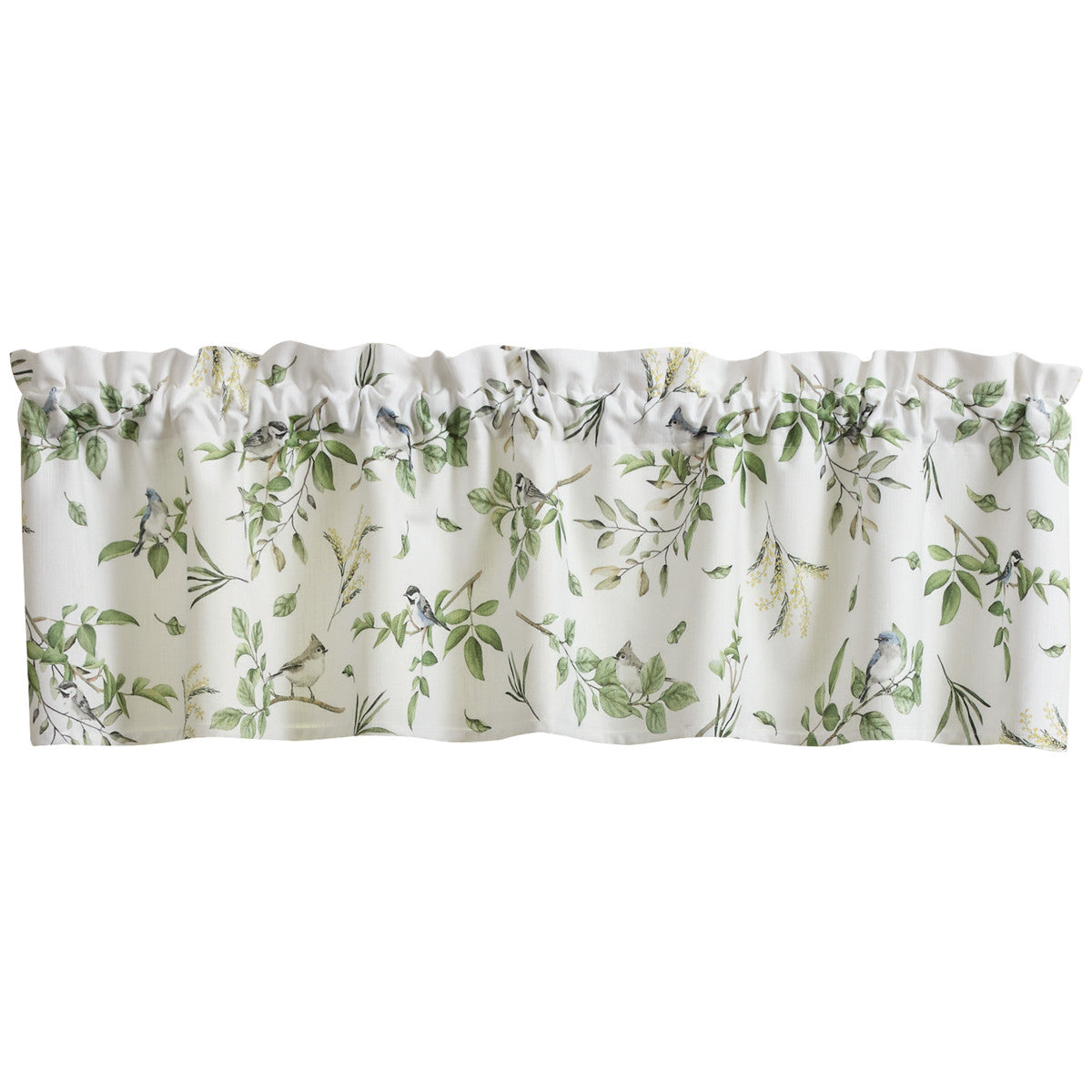 Songbird Lined Valance 14" L Set of 2 Park Designs - The Fox Decor