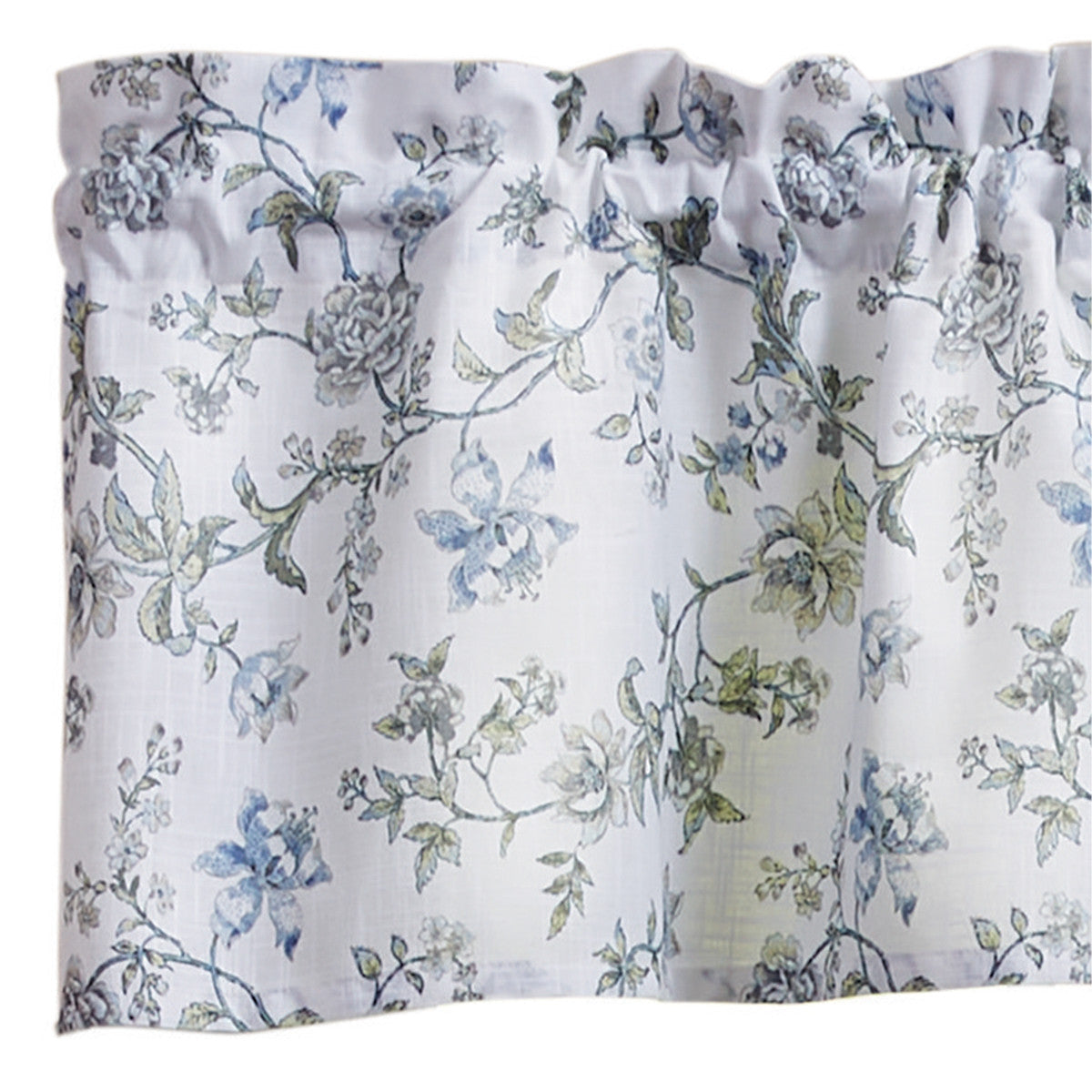 Wythe Garden Lined Valance 14"L Set of 2 Park Designs - The Fox Decor