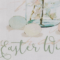 Spring In Bloom Easter Wishes Dishtowel Set of 6 Park Designs - The Fox Decor