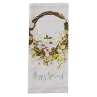 Spring In Bloom Happy Spring Dishtowel Set of 6 Park Designs - The Fox Decor