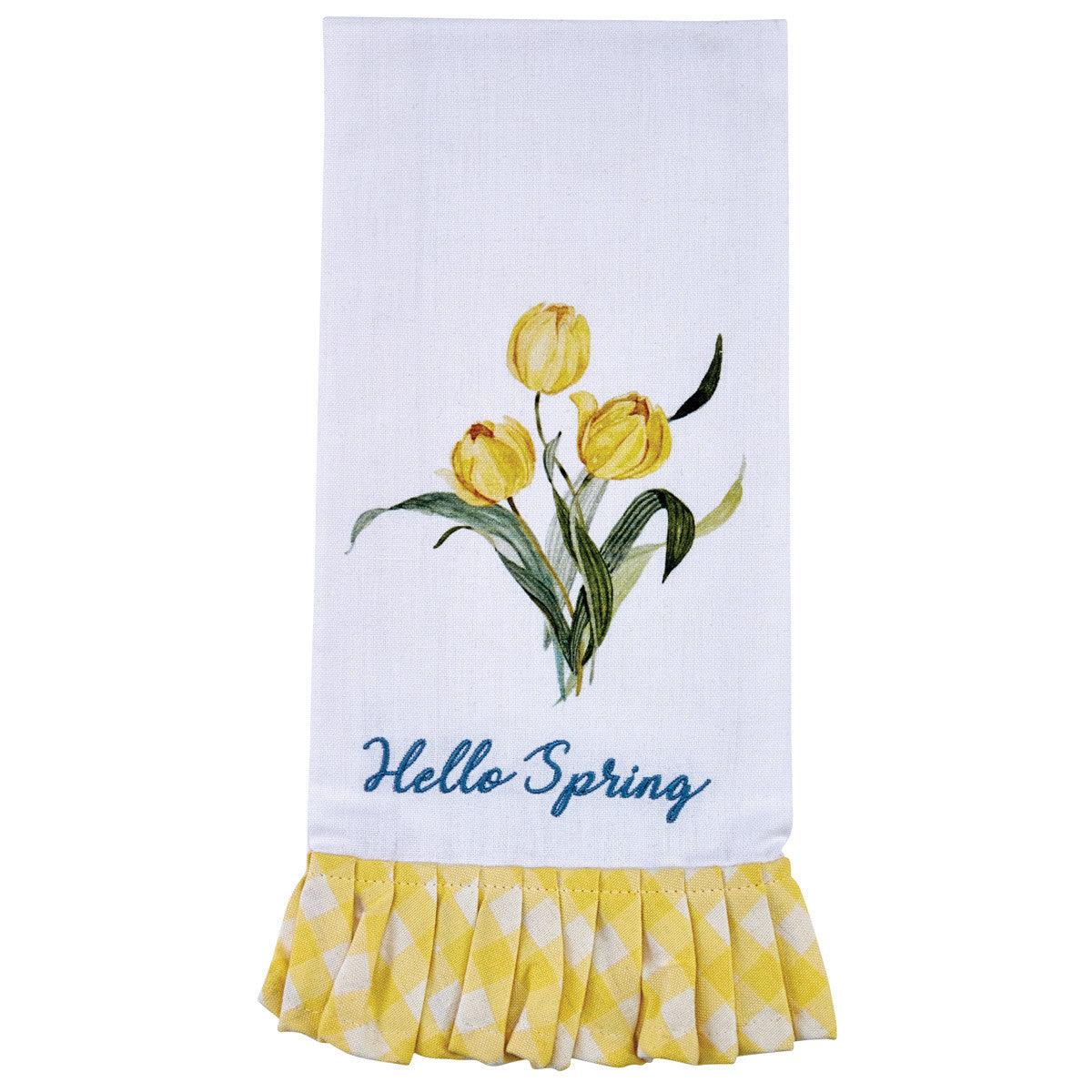 Forever Spring Dishtowel Set of 2 Park Designs - The Fox Decor