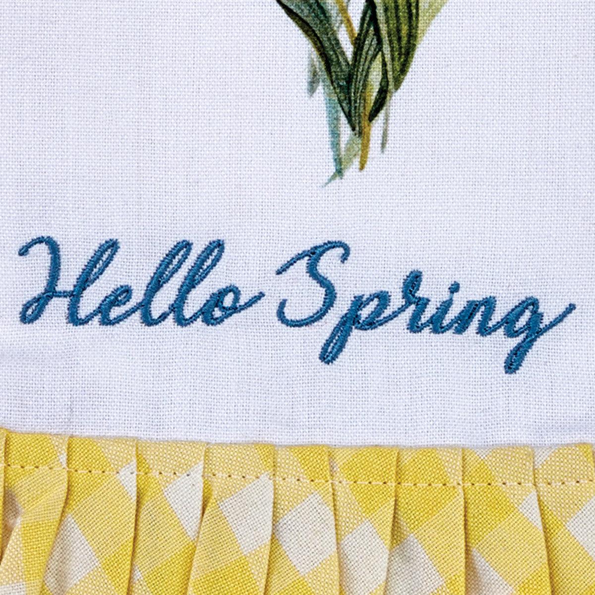Forever Spring Dishtowel Set of 2 Park Designs - The Fox Decor