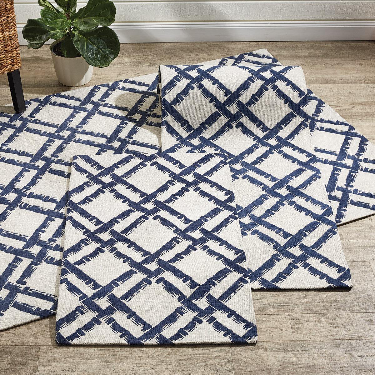 Bamboo Trellis Rug 2 x 3 Park Designs - The Fox Decor