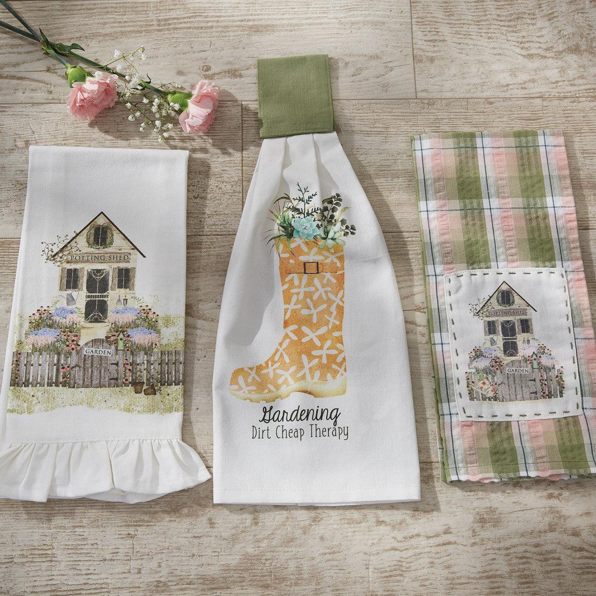 Butterfly Garden Decorative Dishtowel Set of 6 Park Designs - The Fox Decor