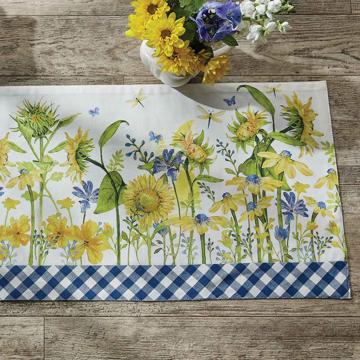 Sunny Day Table Runner 36"L Park Designs - The Fox Decor