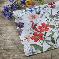 Wildflower Sketchbook Table Runner 36