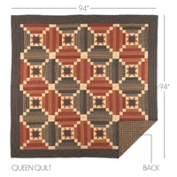 Maisie Queen Quilt 94Wx94L VHC Brands