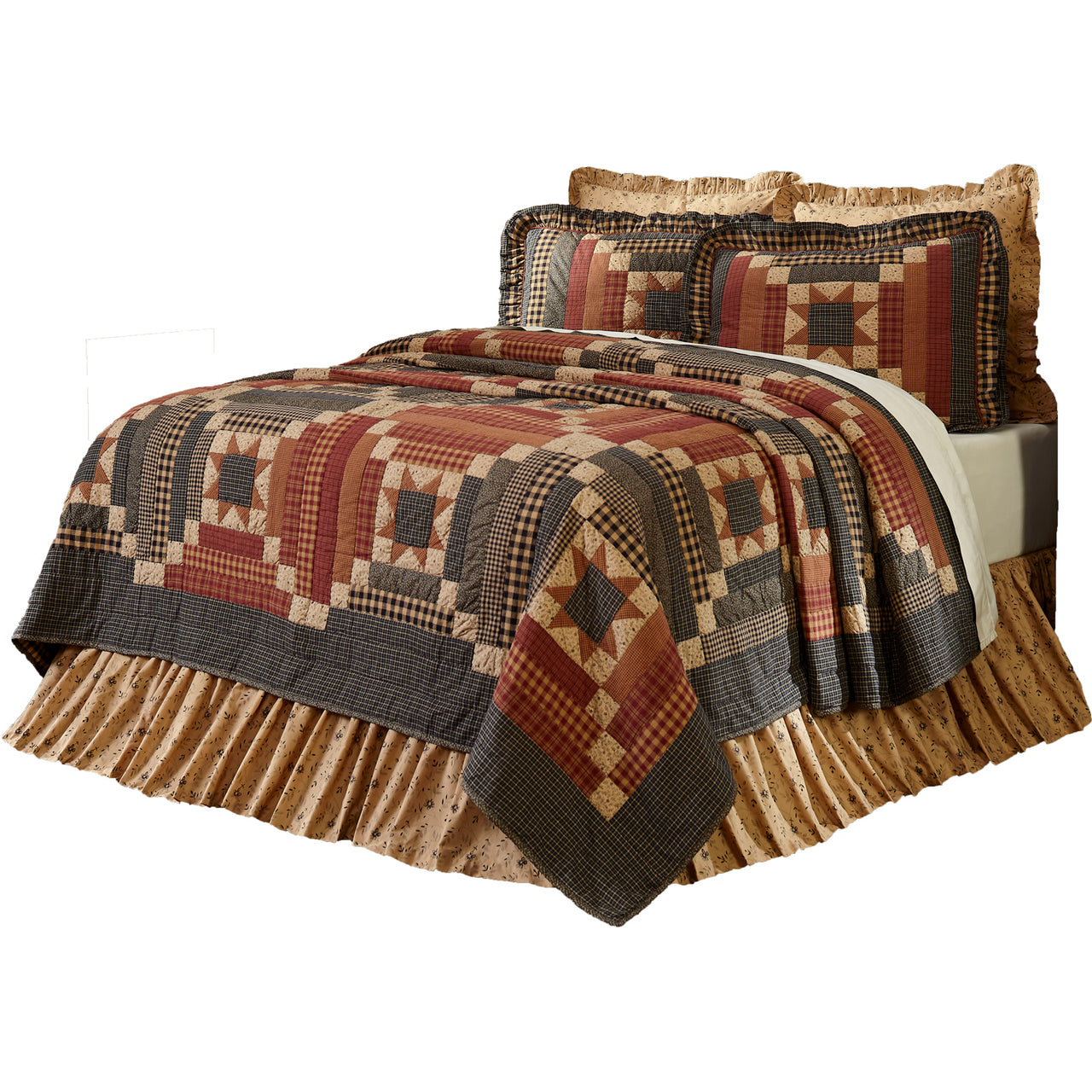 Maisie Queen Quilt 94Wx94L VHC Brands