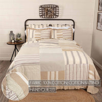 Grace Luxury King Quilt 120Wx105L VHC Brands