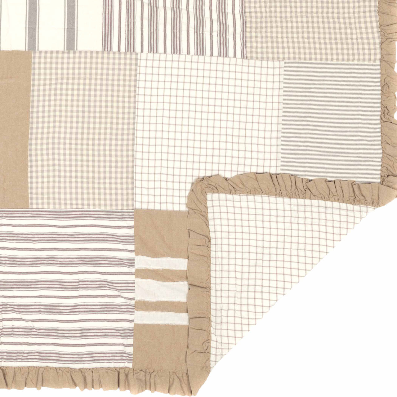 Grace Luxury King Quilt 120Wx105L VHC Brands