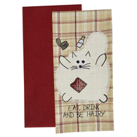 Thumbnail for Eat Drink Be Hairy 2 Dishtowel Set Park Designs - The Fox Decor