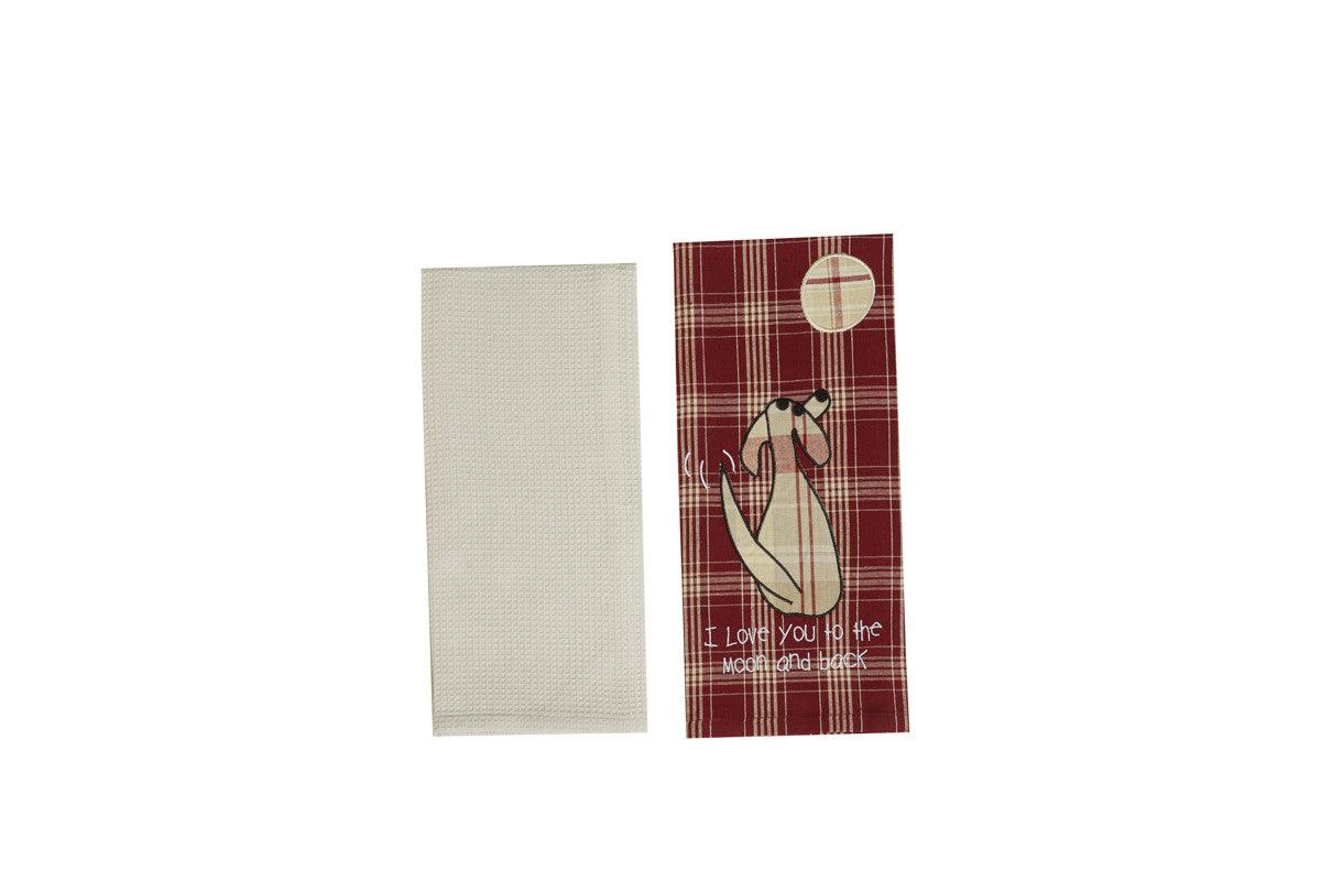 Moon And Back 2 Dishtowel Set Park Designs - The Fox Decor