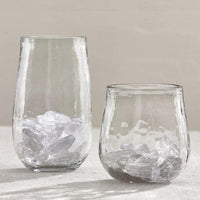 Textured Short Beverage Glass Set of 4 Park Designs - The Fox Decor