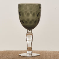 Thumbnail for Dimple Wine Goblet Gray Set of 4  Park Designs