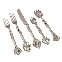 Baroque Flatware Fork Set of 8 Park Designs - The Fox Decor