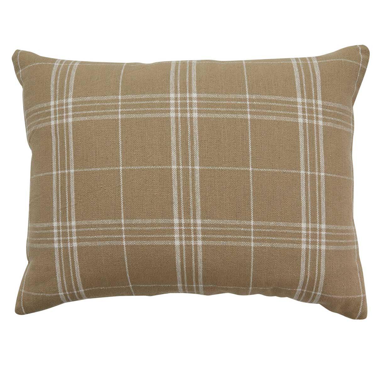 Fieldstone Plaid Standard Sham - Cream Park Designs - The Fox Decor