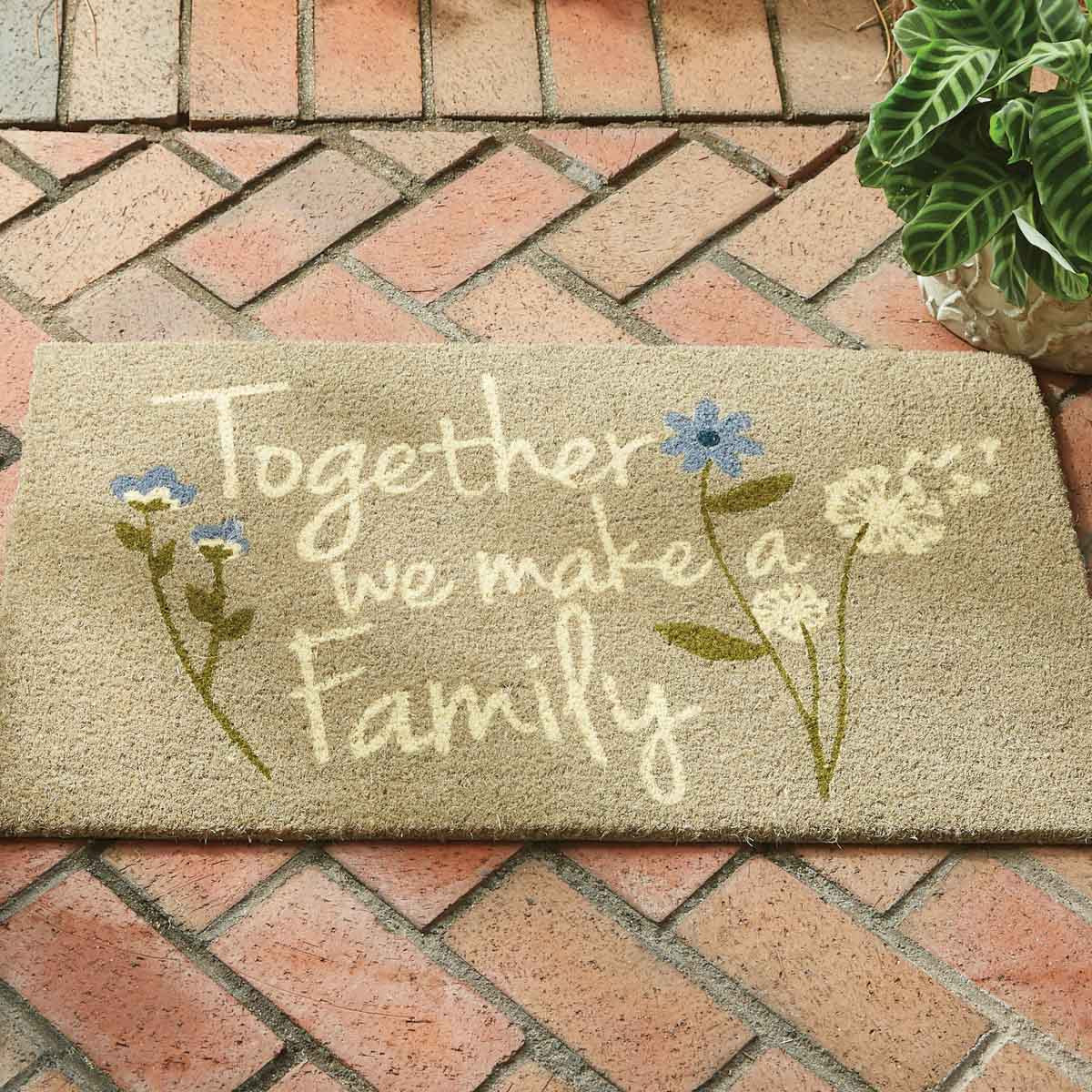 Together We Make Doormat Park Designs