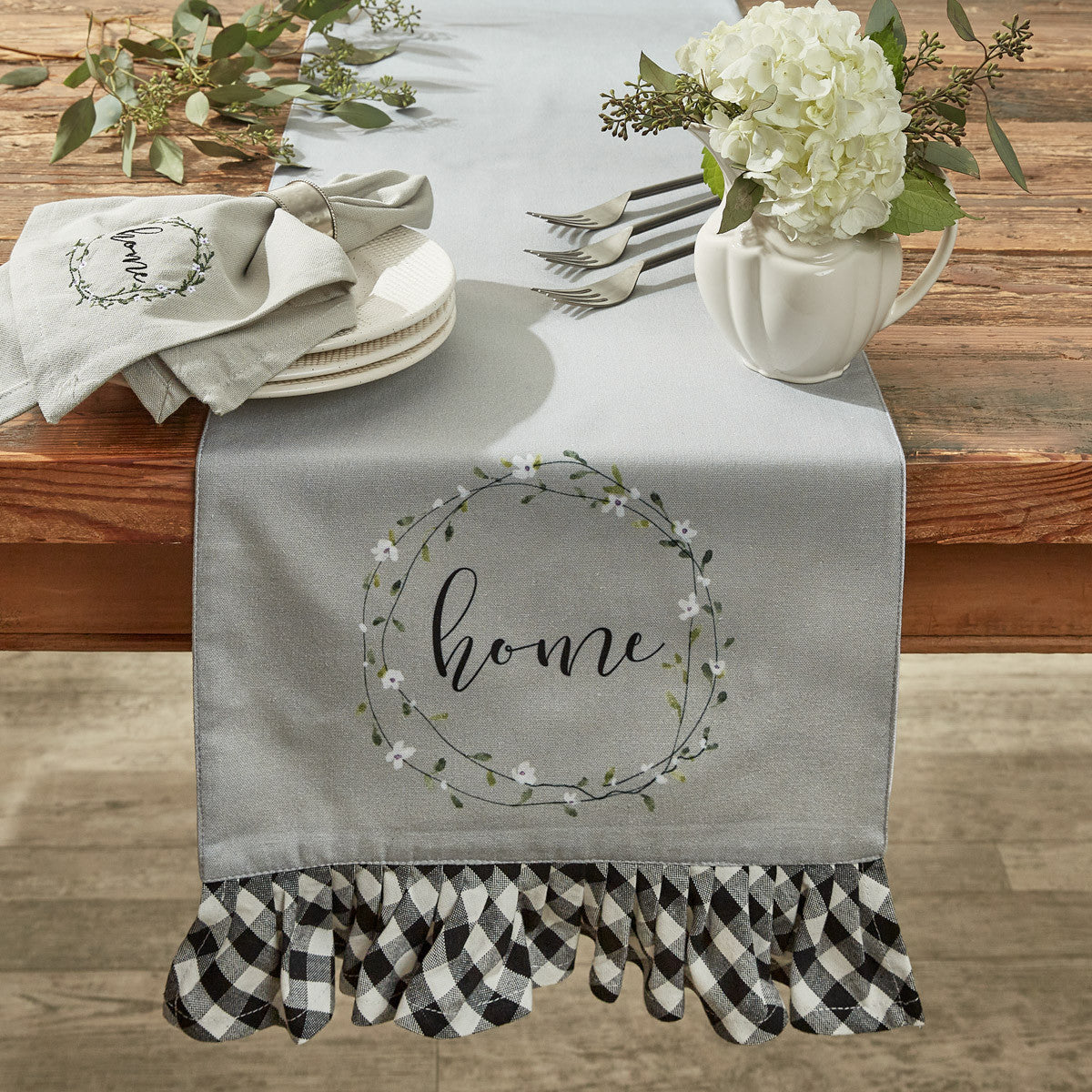 Bouquet Of Grace Table Runner 54" L - Park Designs - The Fox Decor