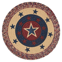 American Star Print Braided Placemat - Set of 6 Park Designs
