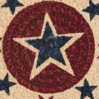 American Star Print Braided Trivet - Cumin Set of 6 Park Designs
