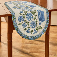 Emmaline Braided Table Runner - Oval 15x36 Park Designs