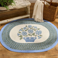 Emmaline Braided Rug - Oval 32x42 Park Designs