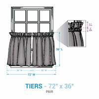Emmaline Tiers - 72x36 Park Designs