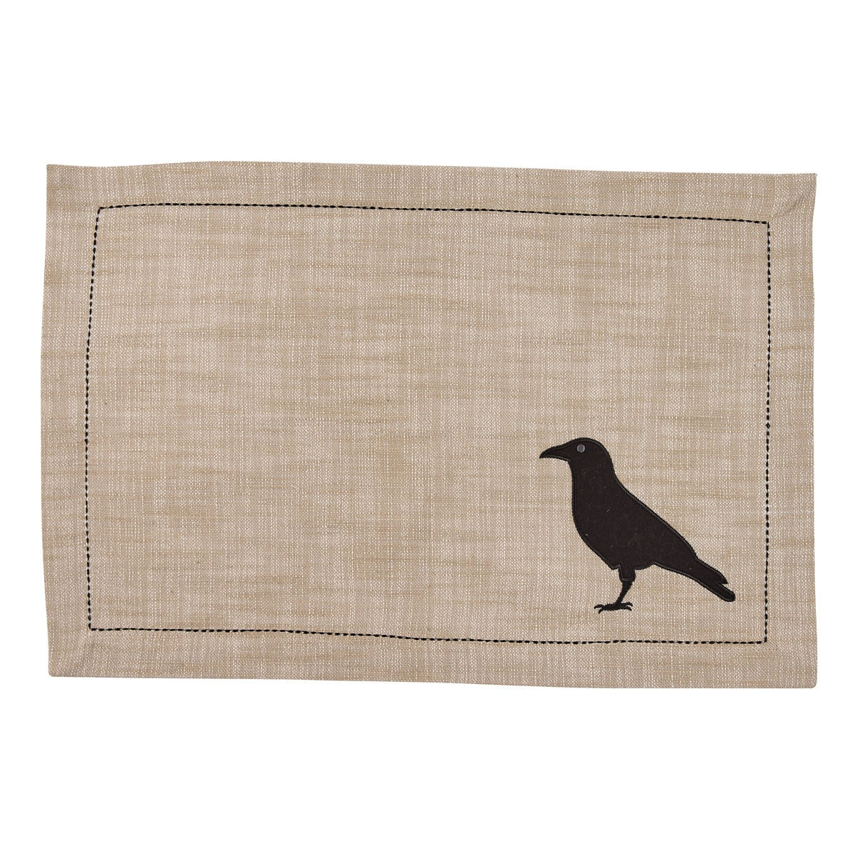Applique Crow Placemat - Set of 4 Park Designs