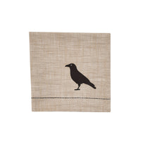 Applique Crow Napkin - Set of 4 Park Designs