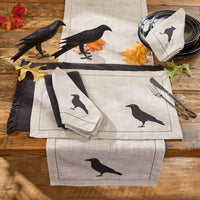 Applique Crow Table Runner 54