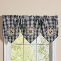 Thumbnail for Stafford Sunflower Lined Triple Point Valance 20