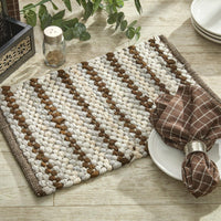 Family Chindi Placemat Set of 12 Park Designs - The Fox Decor