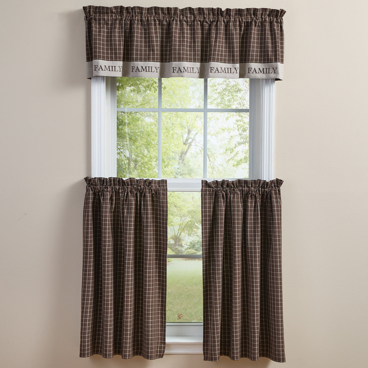 Family Valance 14" L Set of 2 Park Designs - The Fox Decor