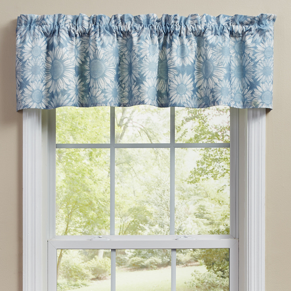 Flower Garden Valance 14"L Set of 2 Park Designs - The Fox Decor