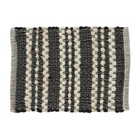 Onyx And Ivory Chindi Placemat Set of 12 Park Designs - The Fox Decor