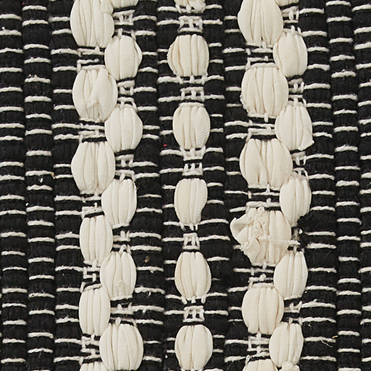 Onyx And Ivory Chindi Table Runner 36"L Set of 2 Park Designs - The Fox Decor