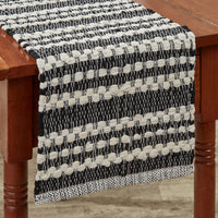 Onyx And Ivory Chindi Table Runner 54