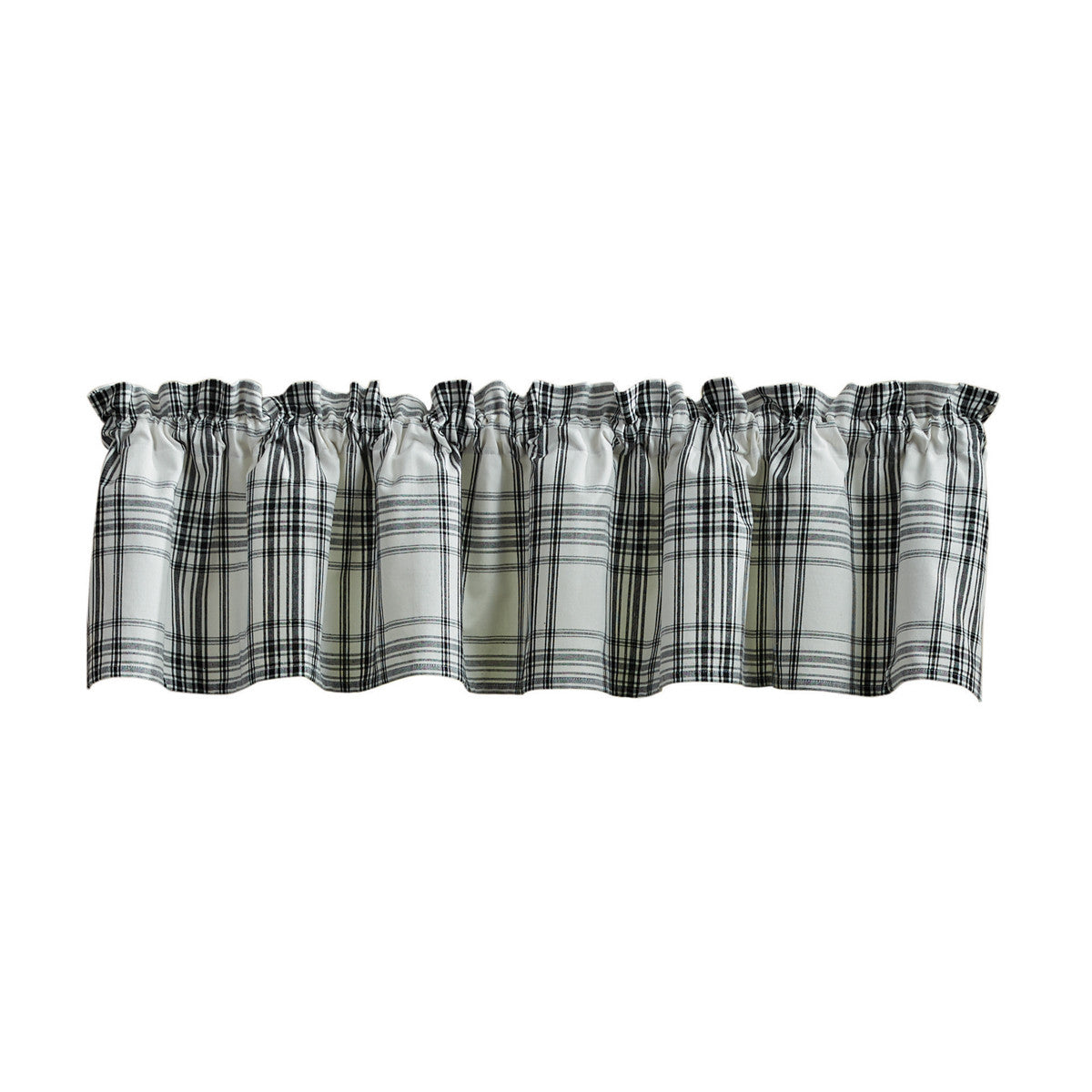 Onyx And Ivory Valance 14"L Set of 2 Park Designs - The Fox Decor