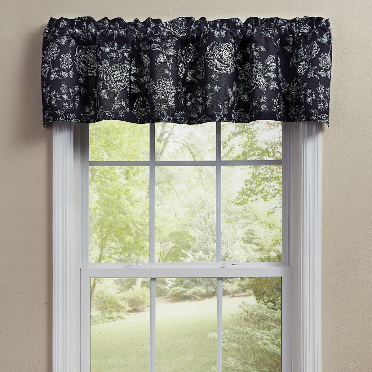 Blooming Valance 14"L Set of 2 Park Designs - The Fox Decor