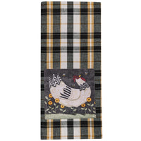 My Little White Hen Decorative Dishtowel Set of 6 Park Designs - The Fox Decor
