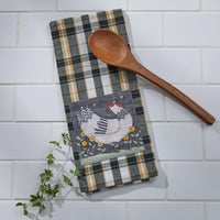 My Little White Hen Decorative Dishtowel Set of 6 Park Designs - The Fox Decor
