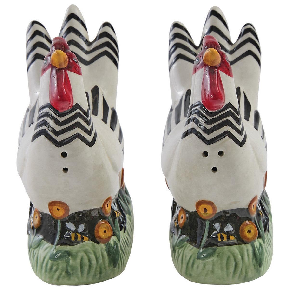 My Little White Hen Salt And Pepper Set of 4 Park Designs - The Fox Decor