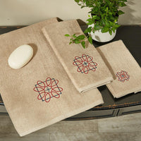 Gemstone Hand Towel Set of 2 Park Designs - The Fox Decor