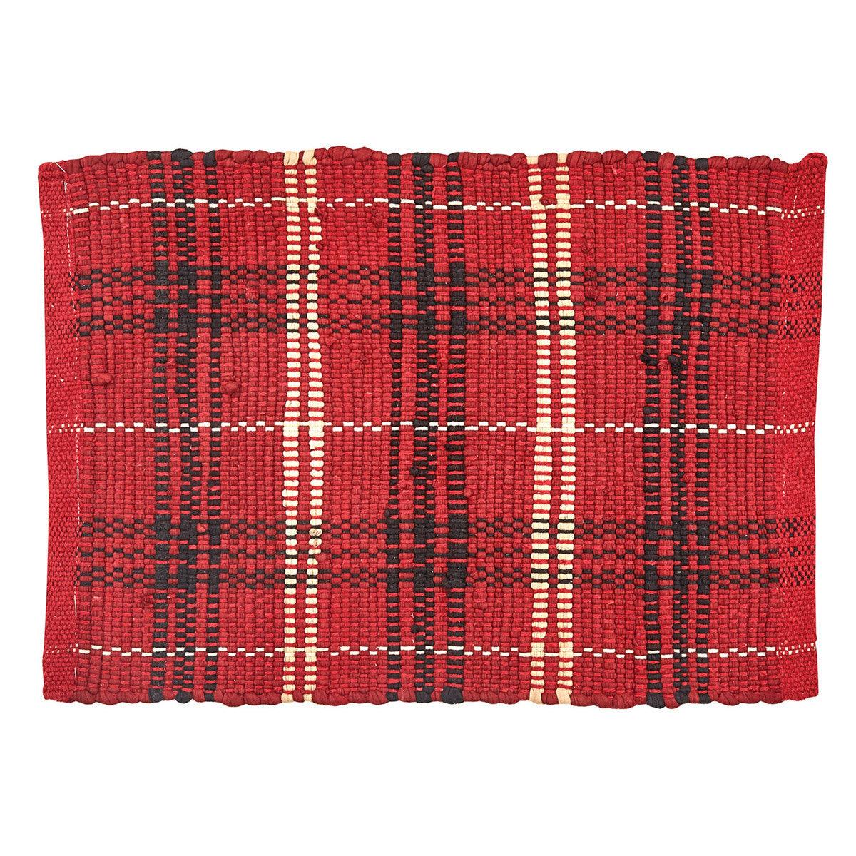 Farmhouse Star Chindi Placemat Set of 12 Park Designs - The Fox Decor