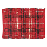 Farmhouse Star Chindi Placemat Set of 12 Park Designs - The Fox Decor