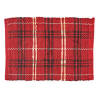 Farmhouse Star Chindi Placemat Set of 12 Park Designs - The Fox Decor