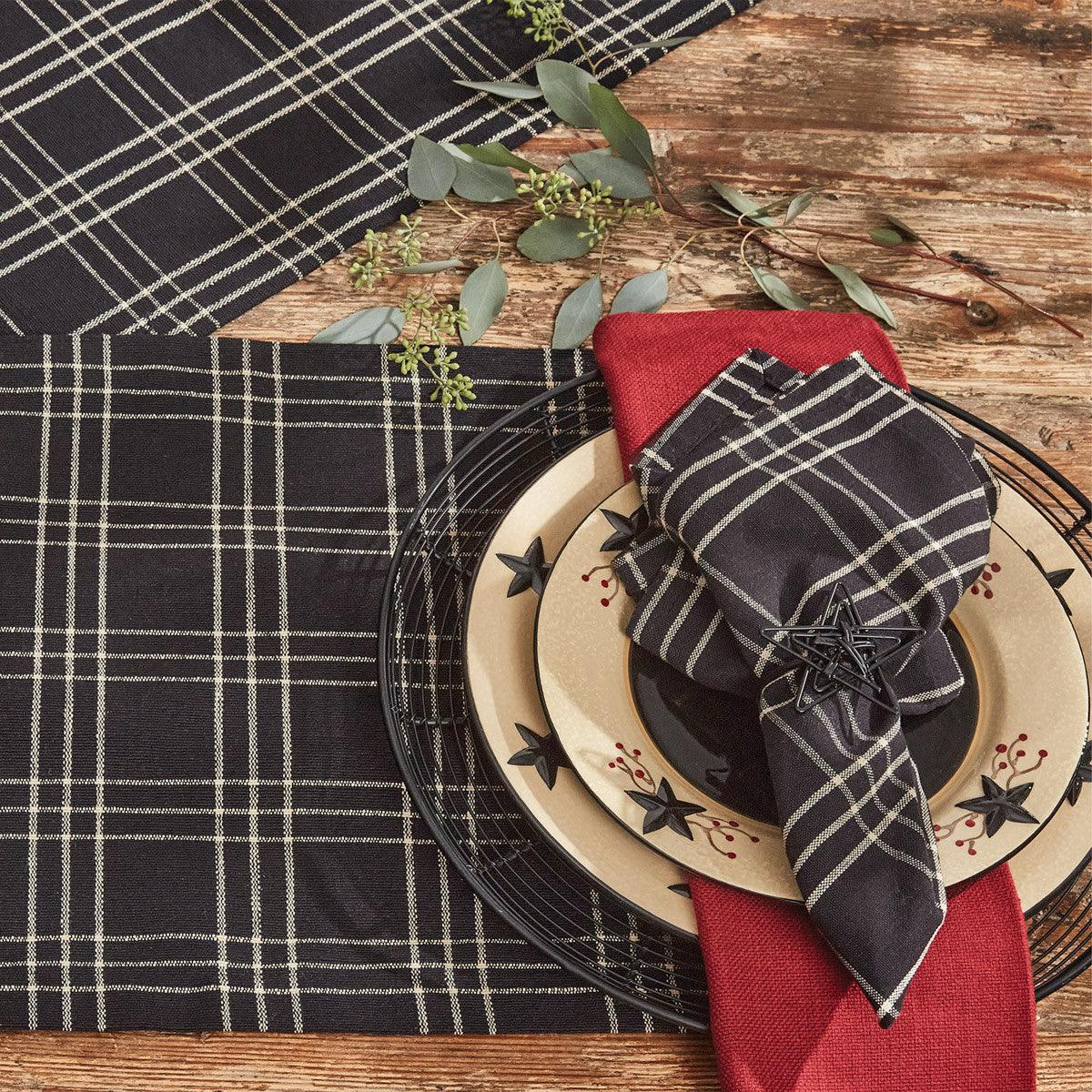 Farmhouse Star Napkin Set of 12 Park Designs - The Fox Decor