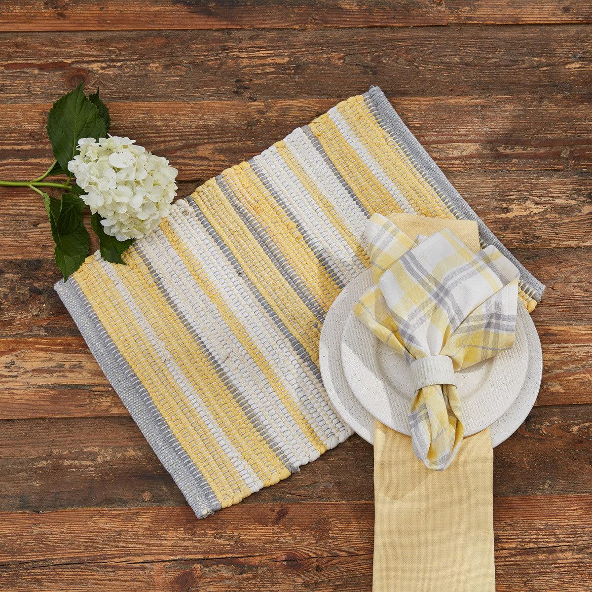 Meadowlark Chindi Placemat Set of 6 Park Designs - The Fox Decor