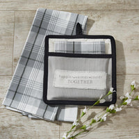 Happier Together Pocket Potholder Set of 2 Park Designs - The Fox Decor